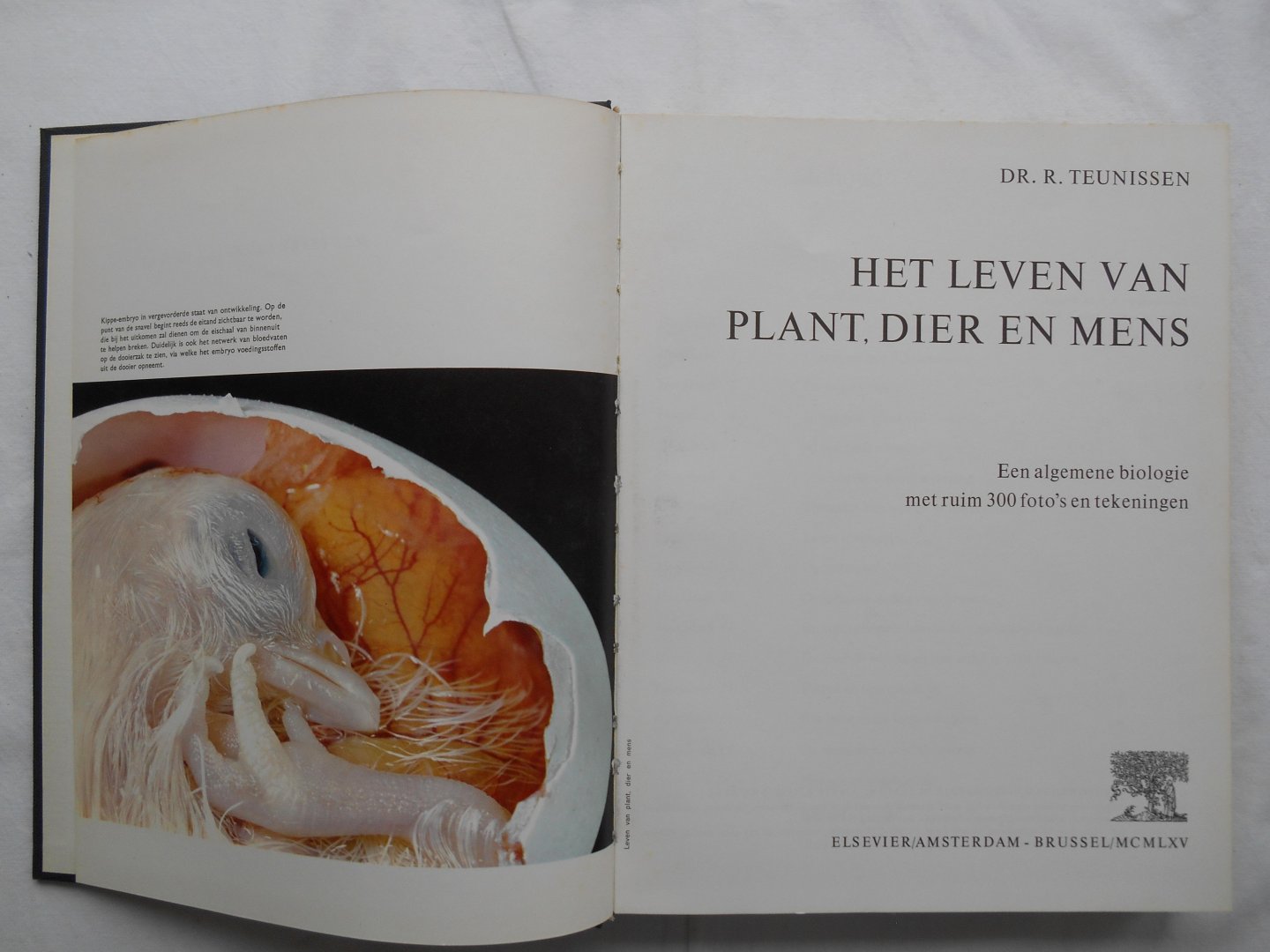 Teunissen, Dr. R. - Het leven van plant, dier en mens
