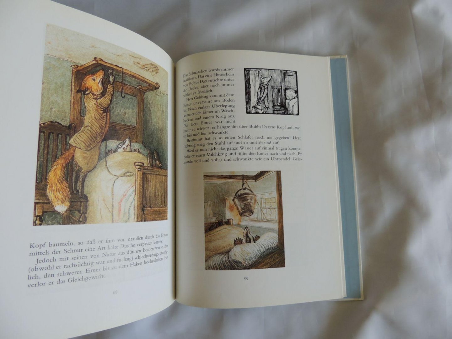 Potter, Beatrix - Die gesammelten Abenteuer von Peter Hase - Der Band enthält die Geschichte von Peter Hase, Benjamin Kaninchen, den Flopsi Kaninchen und von Herrn Gebissig