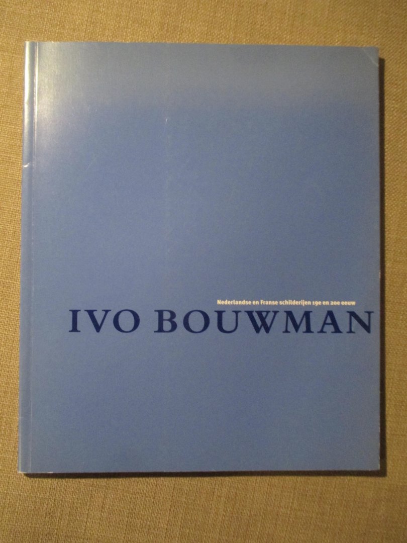 geen - Ivo Bouwman voorjaarstentoonstelling 2000