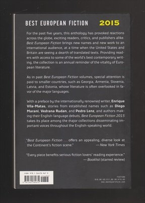 CAMEL, WEST [EDITOR] - Best European Fiction 2015