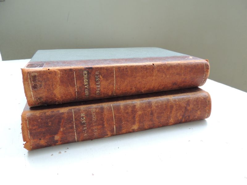 Bruggencate, K. ten / Wal L. v.d. - Engelsch Woordenboek. Eerste deel: Engelsch-Nederlandsch. Tweede deel: Nederlandsch-Engelsch