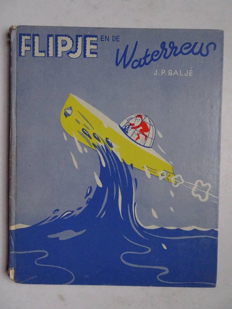 Baljé, J.P. - Flipje en de Waterreus. Flipje serie no. 3.