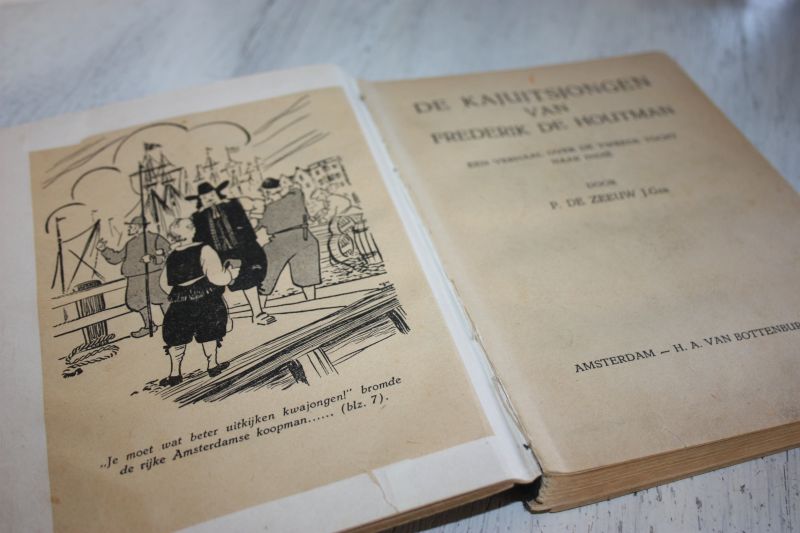 Zeeuw de P. - De kajuitsjongen van Frederik de Houtman jeugdboek.
