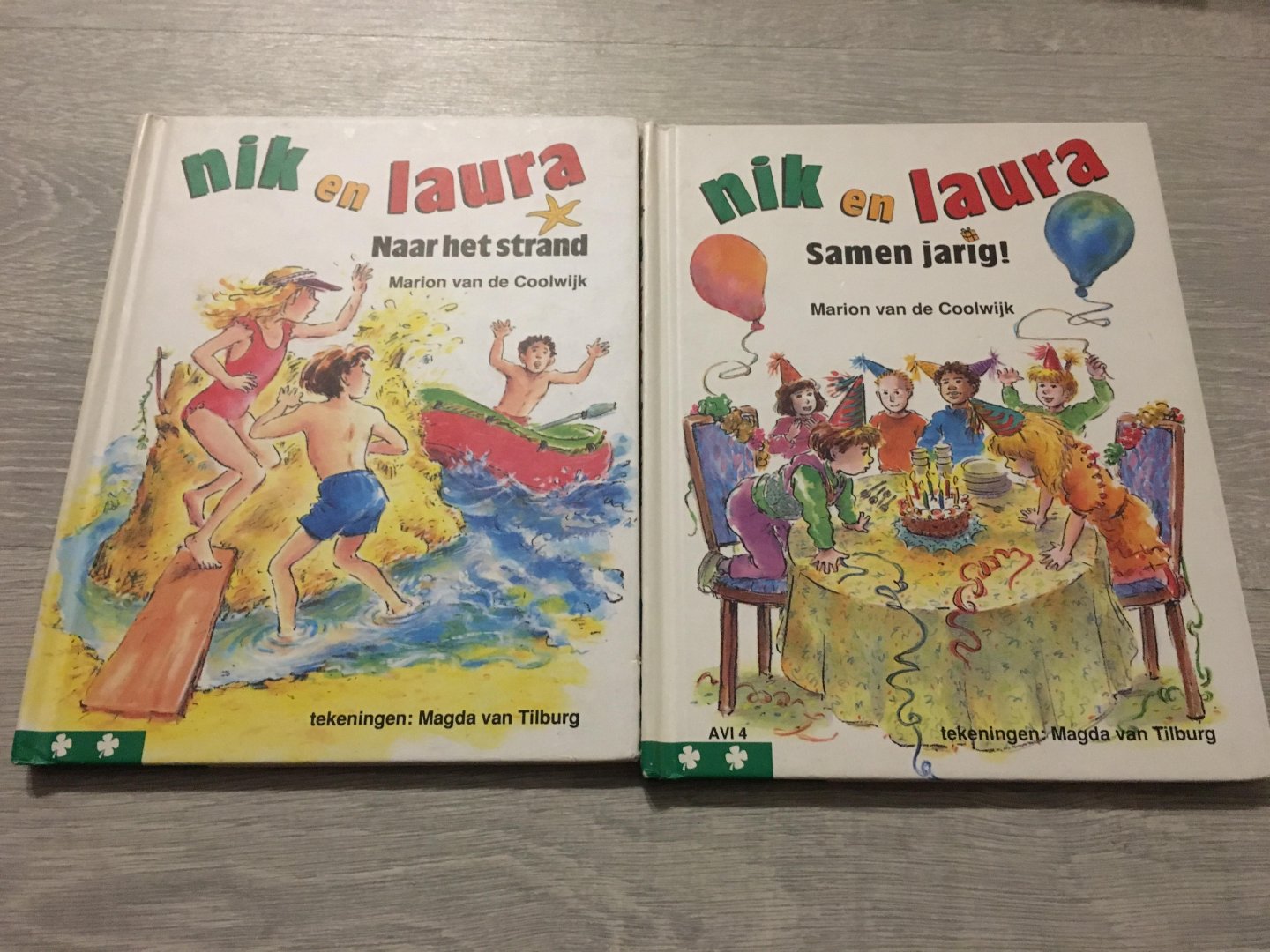 Marion van de coolwijk - 2 delen AVI 4 Marion Van de Coolwijk; Nik en Laura naar het strand & Samen Jarig