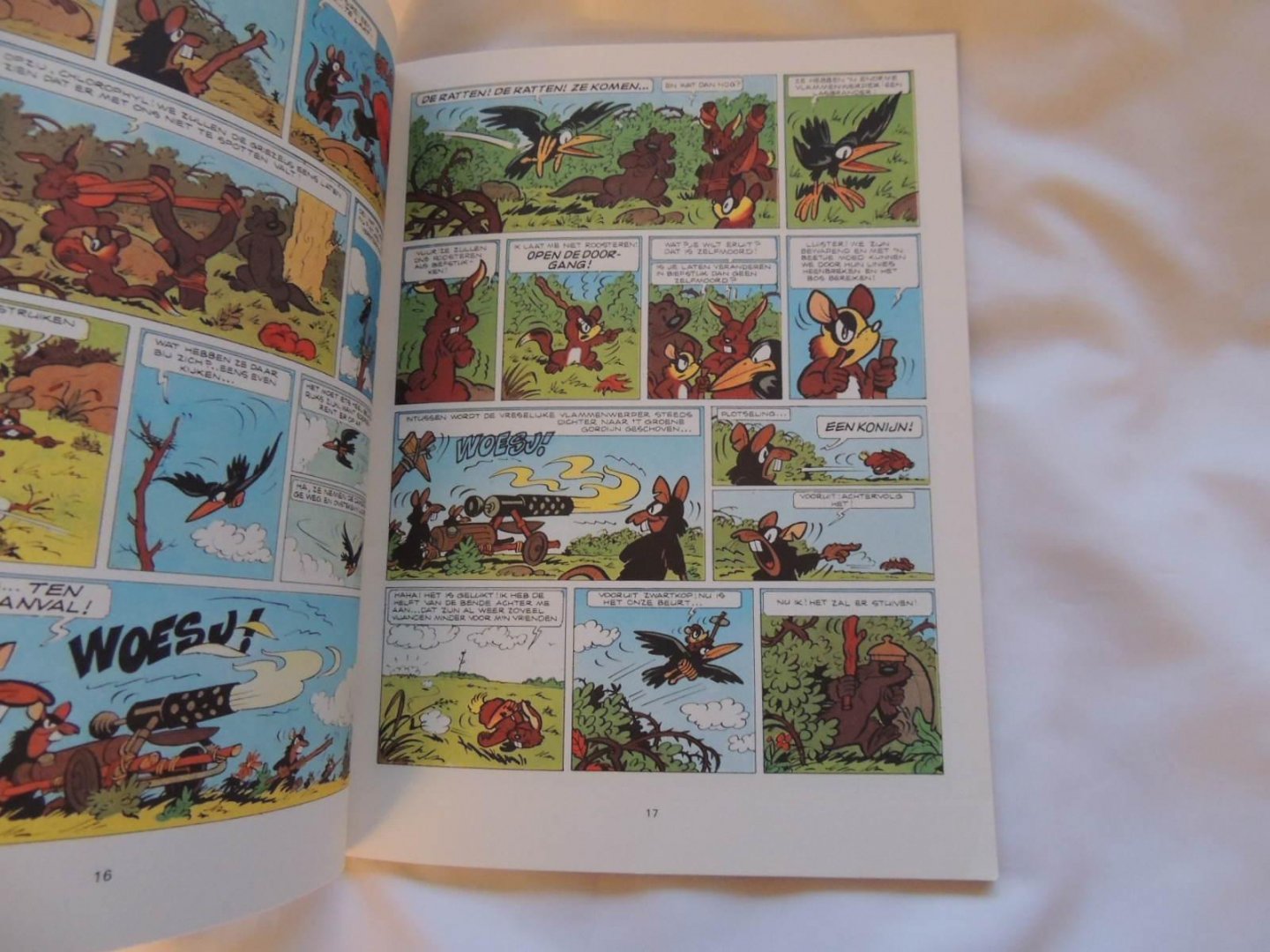 Macherot, Raymond - Chlorophyl tegen de zwarte ratten.