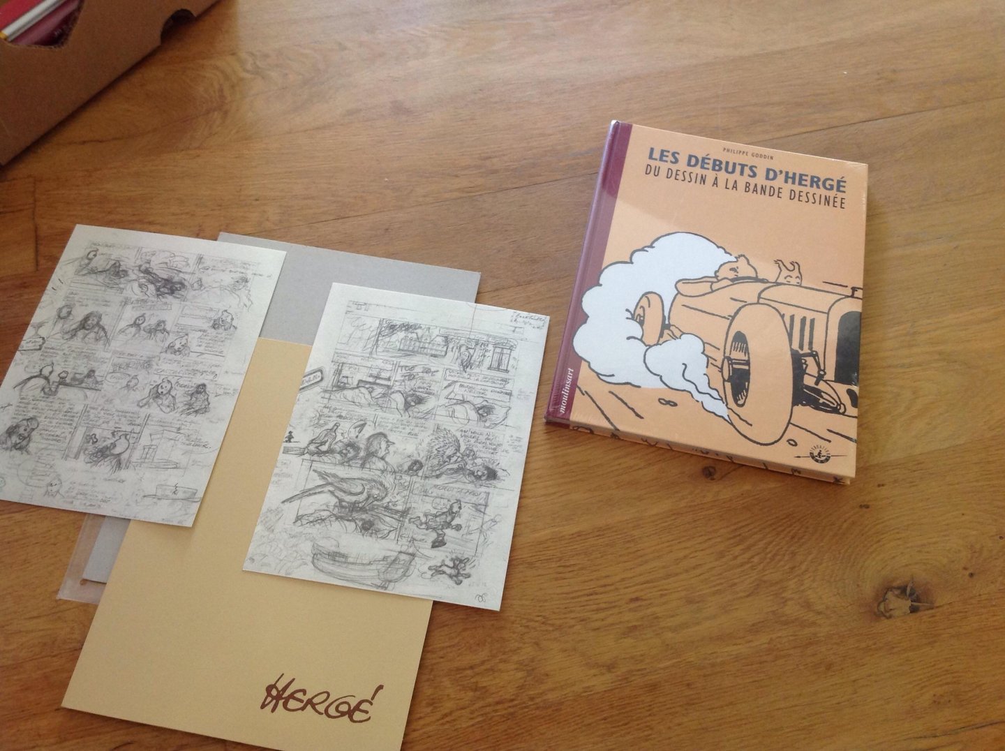 Philippe goddin - Les debuts d'Herge +facsimile