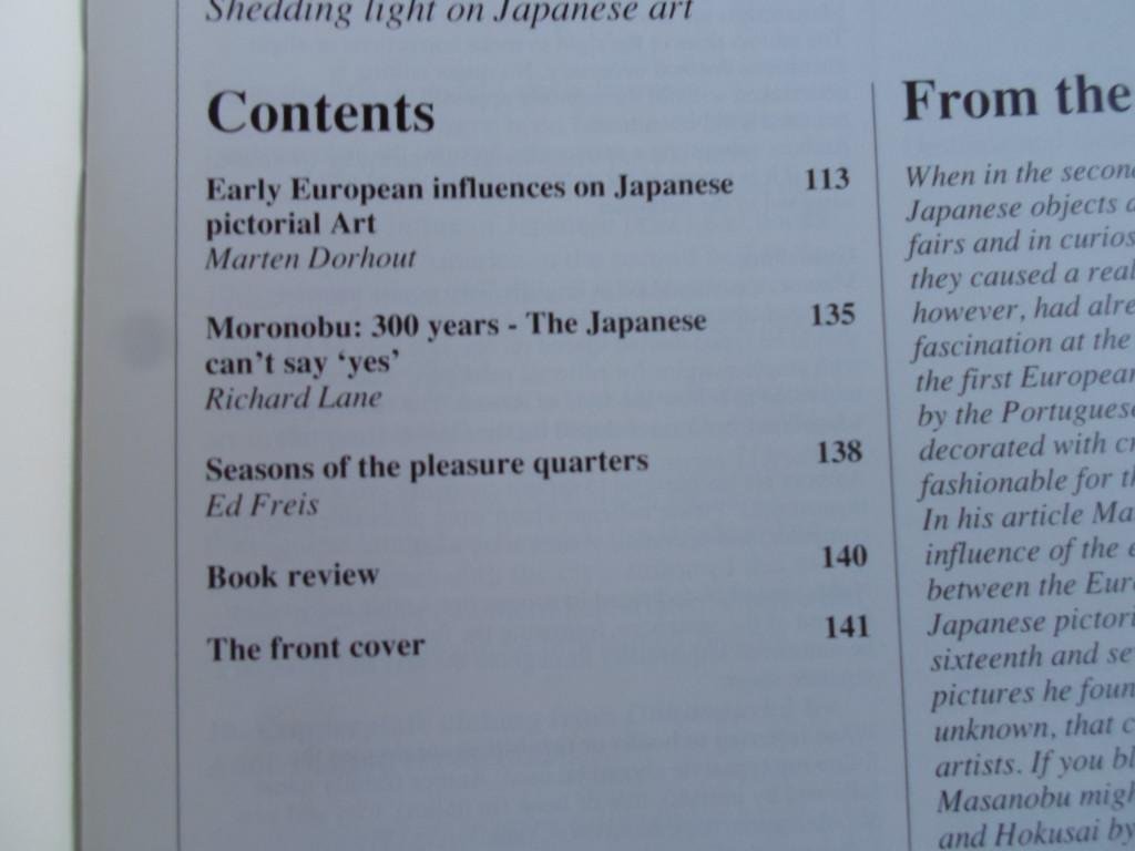  - Andon, Shedding Light on Japanese Art, Bulletin of the Society for Japanese Arts and Crafts- Vereniging voor Japanse Kunst