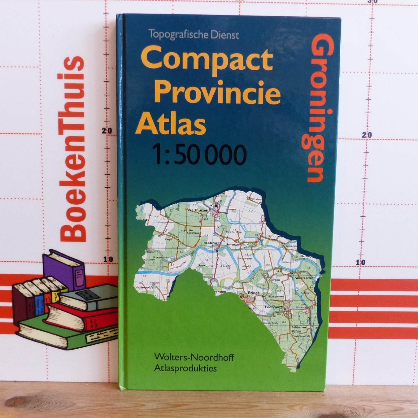 Topografische Dienst - compact provincie atlas Groningen