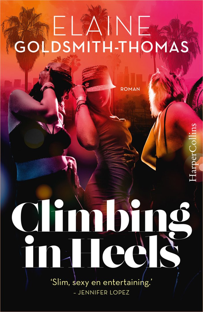 Elaine Goldsmith-Thomas - Climbing in heels