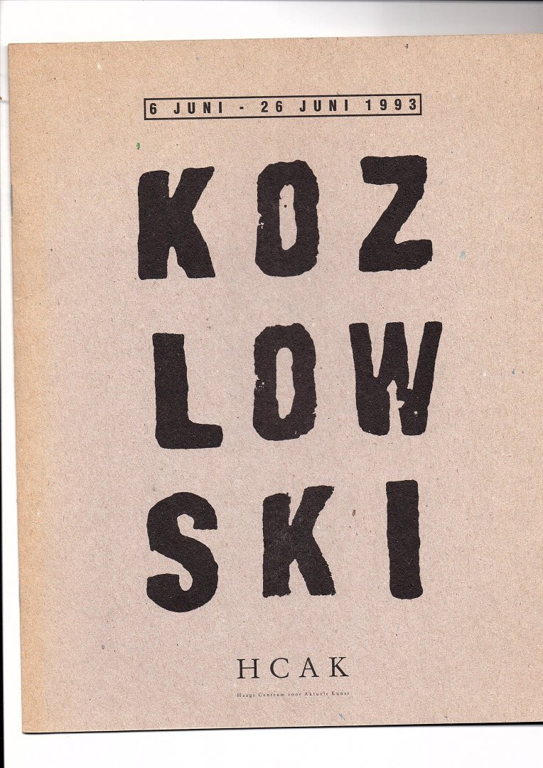 Peters, Philip - Jaroslaw Koslowski. Personal Files