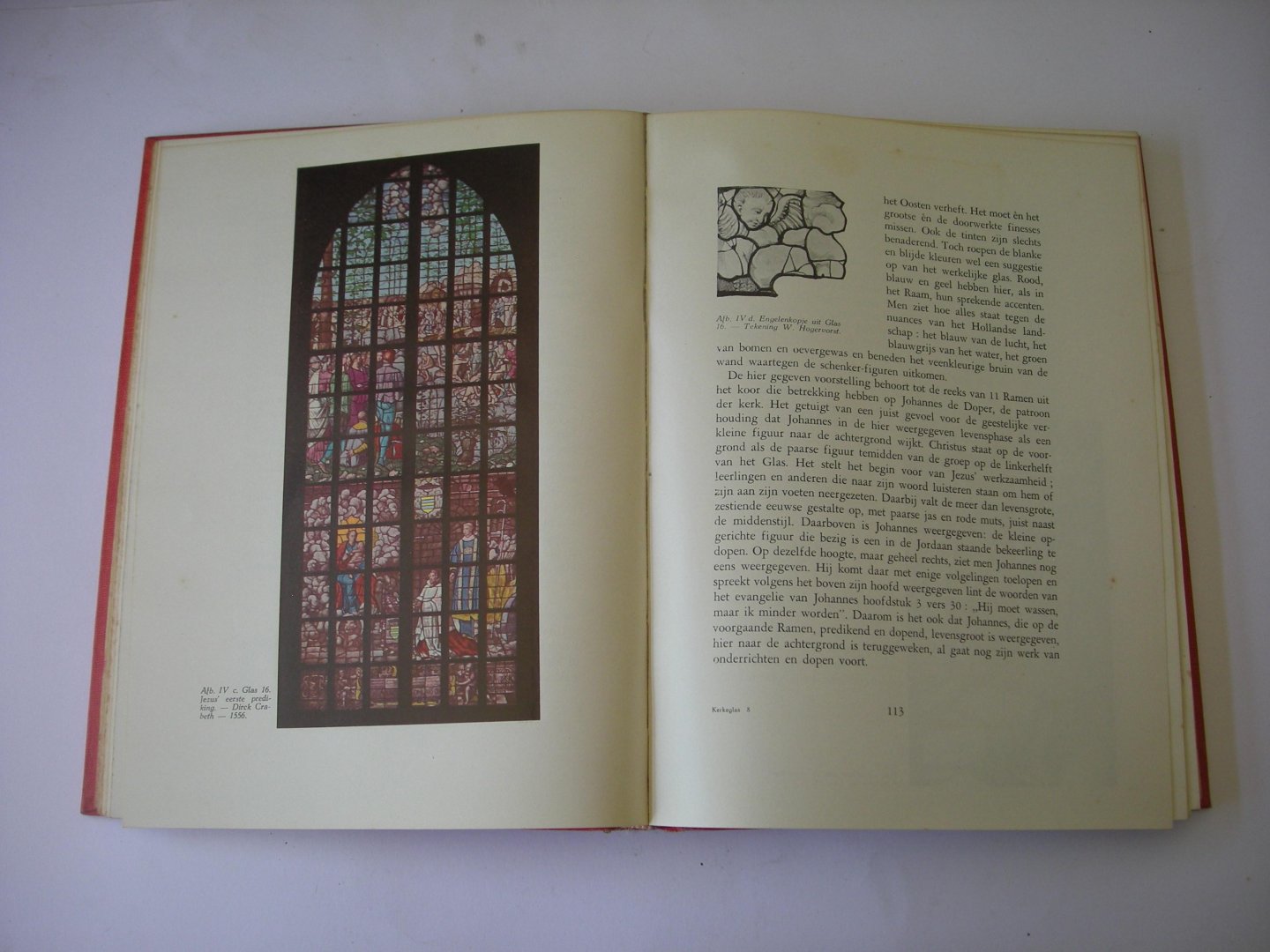 Rijksen, A.A.J - Gespiegeld in kerkeglas. Hollands leed en vreugd in de Glasschilderingen van de St.Janskerk te Gouda