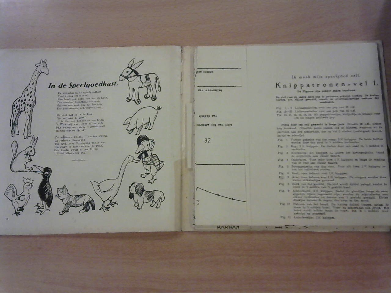 Blaauw Henriette bewerkt - Ik maak mijn speelgoed zelf ! tweede druk, 1931, het liefste speelgoed voor onze kleintjes