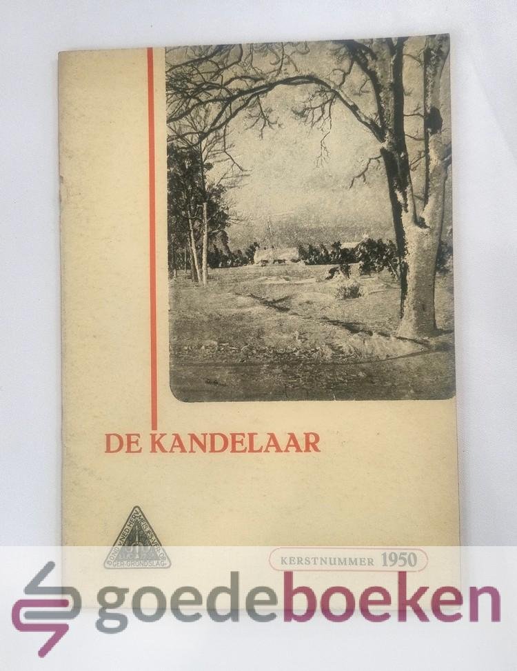 , - De Kandelaar, Kerstnummer 1950