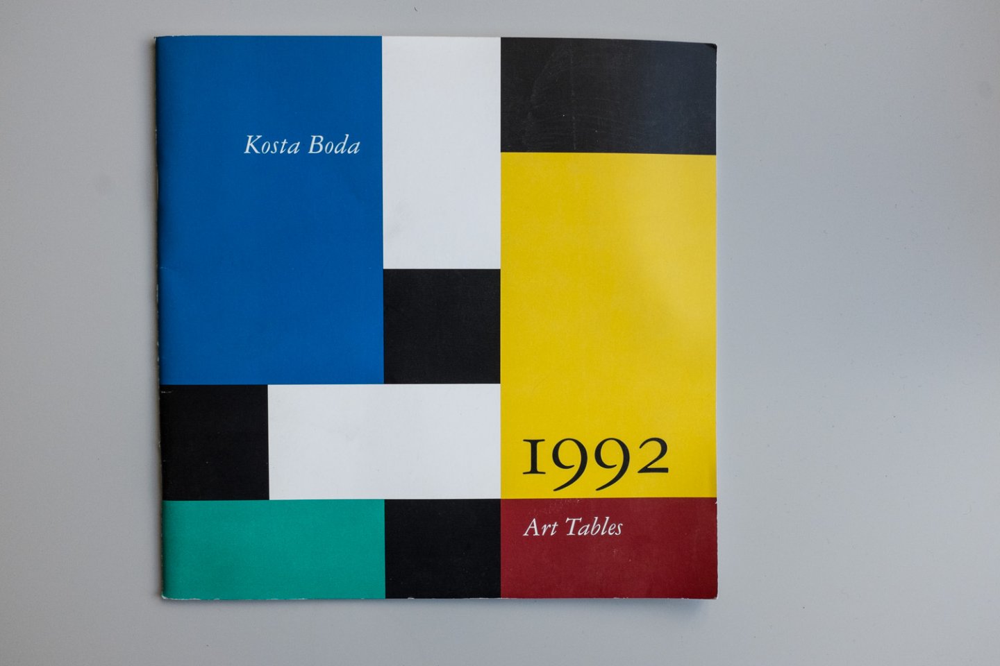  - Kosta Boda 1992 art tables