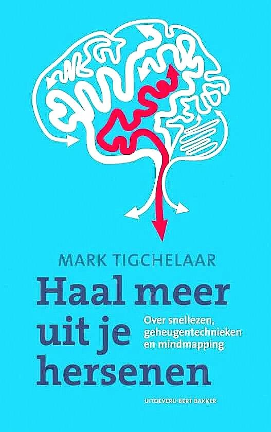 Tigchelaar , Mark . [ isbn 9789035134508 ]  3417 - Haal Meer uit je Hersenen. (  Over snellezen, geheugentechnieken en mindmapping. )  Hoe kun je een boek in de helft van de tijd lezen, maar met een beter tekstbegrip? Hoe kun je meer onthouden, en je hersenen tegelijkertijd rust gunnen?  -