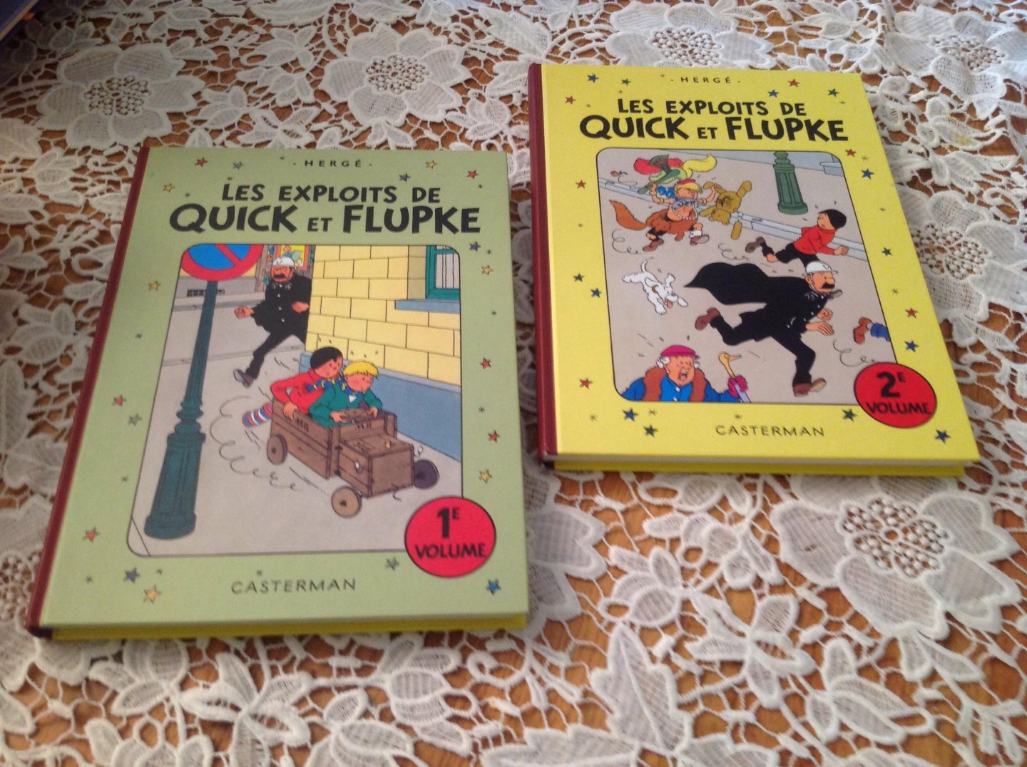 Hergé - Les exploits de Quick et Flupke compleet in twee delen