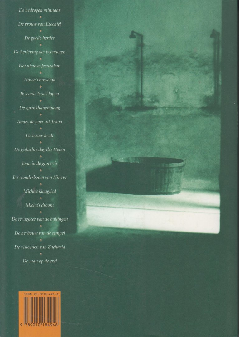 Linden (Amersfoort, 26 juli 1936 – Amsterdam, 28 januari 2018), Nico Marius Adriani ter - Het verhaal gaat... Deel 4 - Het getuigenis van Israels profeten -    De Bijbel is een bibliotheek op zichzelf en bevat een bonte verzameling boeken, 66 in totaal, ontstaan in een periode van duizend jaar (van 900 voor Chr. tot 130 na Chr.).