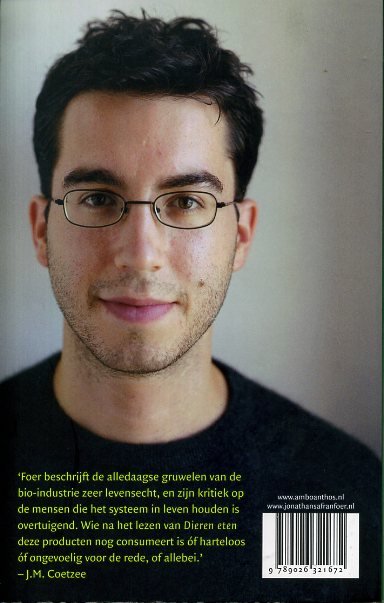 Foer, Jonathan Safran - Dieren eten.