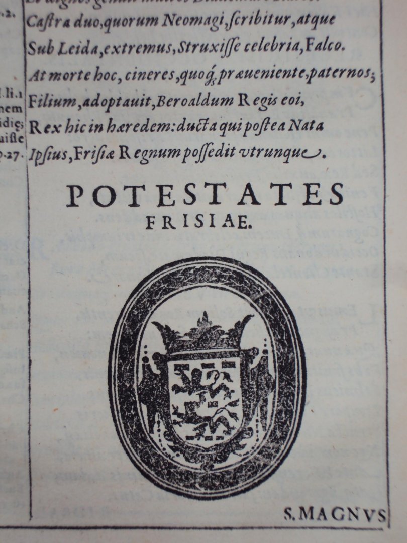 Martinus Hamconius - Frisia seu de viris rebusque Frisiae illustribus. Libri duo
