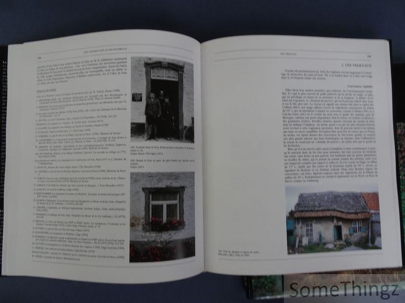 Genicot, Luc-Francis / Butil, Patricia / de Jonghe, Sabine / Lozet, Bernadette et Weber, Philippe. - Le patrimoine rural de Wallonie. La maison paysanne. Vol.1: Des modèles aux réalités. Vol.2: Portefeuille d'architecture régionale.