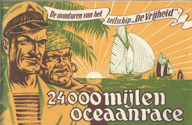 Kuhn, Pieter (QN) - De avonturen van het zeilschip 'De Vrijheid'. 24.000 mijlen oceaanrace