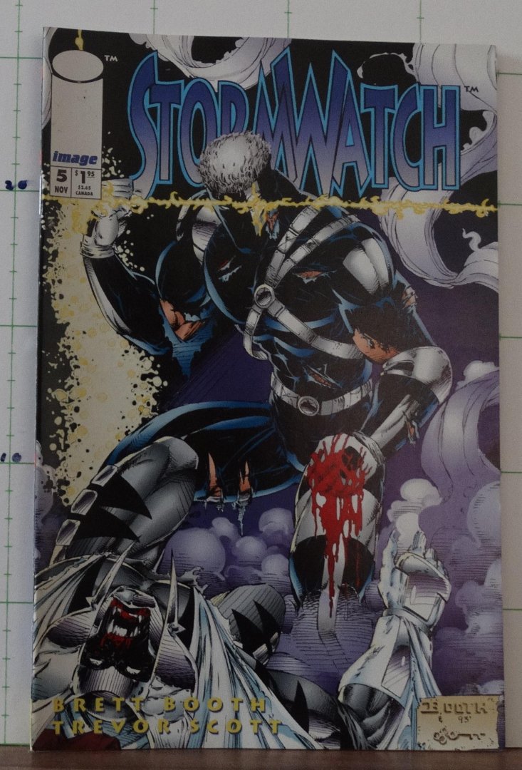 Booth, Brett - Scott, Trevor - Choi, Brandon - Lee, Jim - Stormwatch - 5 nov