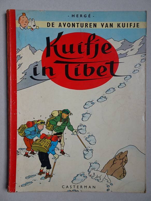 Hergé. - De Avonturen van Kuifje. Kuifje in Tibet.