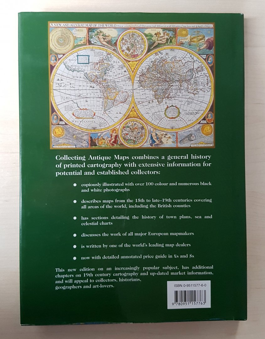 Jonathan Potter - Collecting antique maps - An Introduction to the History of Cartography - Revised edition with price guide