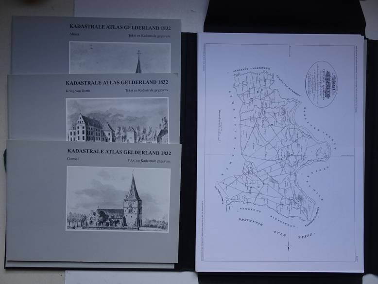 Eck, J. van, K. van der Hoek & J. Eefting. - Kadastrale Atlas Gelderland 1832. Gorssel/ Almen/ Kring van Dorth.