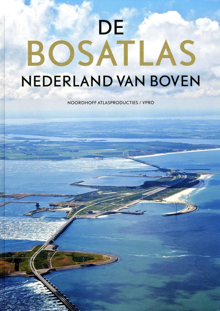 Donkers, Henk ; Henk Leenaers (tekst) en Karel Tomeï (luchtfoto's) - De Bosatlas. Nederland van boven.