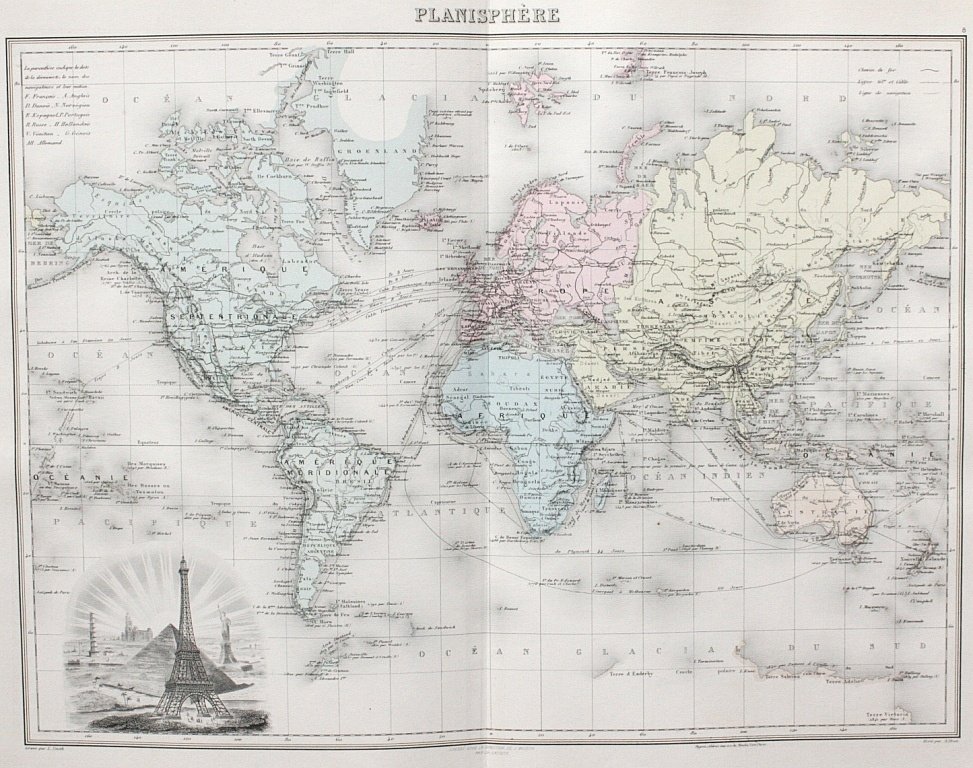 Martineau, M.A. - Nouvel atlas illustré