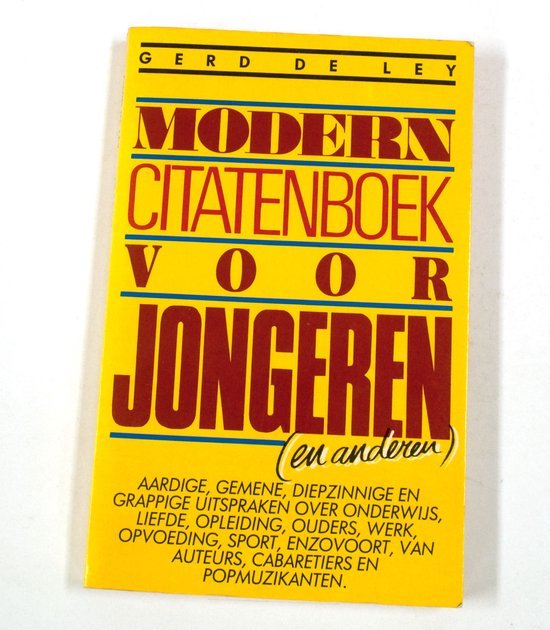 Ley - Modern citatenboek voor jongeren