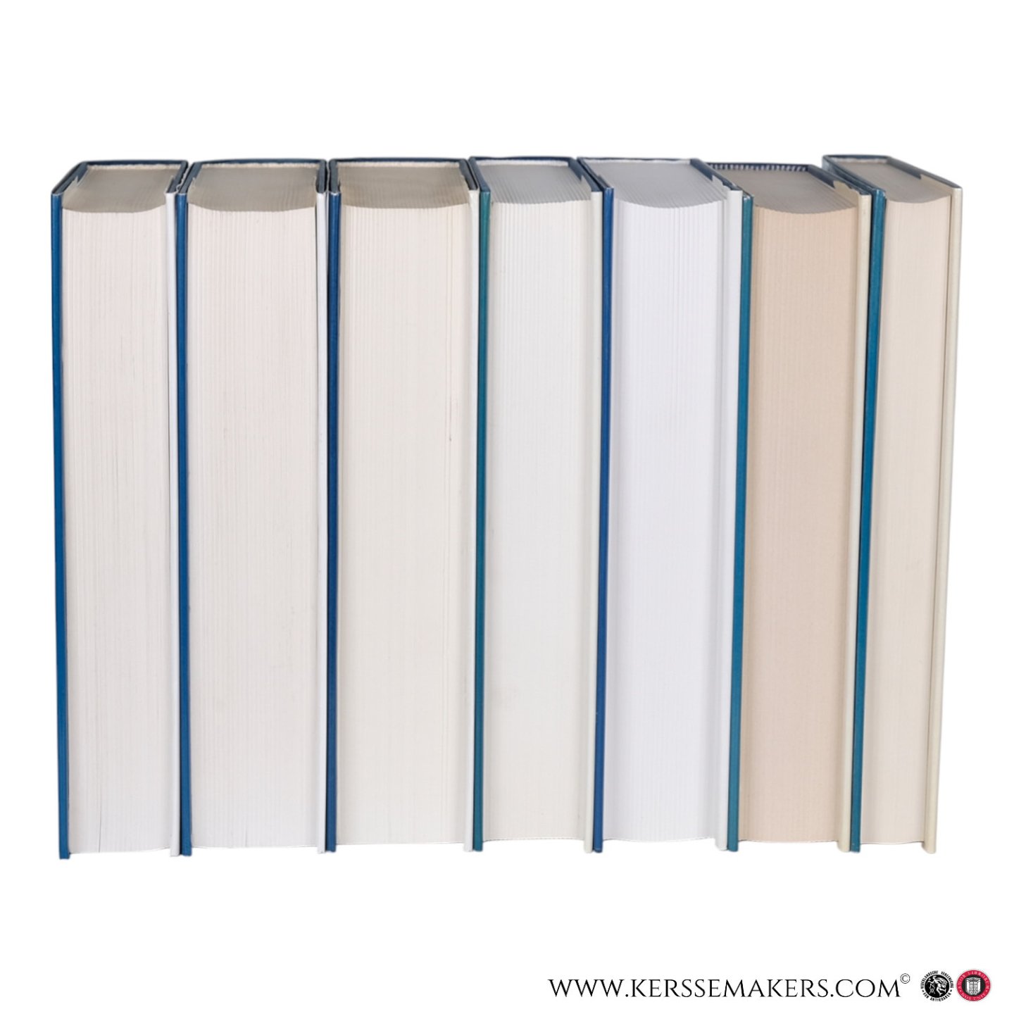 Wentsel, B. - Dogmatiek [ 4 volumes in 7 bindings, complete set ]. 1. Het Woord, De Zoon en de Dienst. 2. De Openbaring, het Verbond en de Apriori's. 3a. God en Mens Verzoend, Godsleer, mensleer en zondeleer. 3b. God en Mens Verzoend, Incarnatie, verzoening...