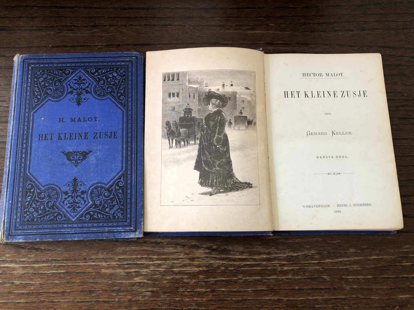 H. Malot, Gerard Keller - Het kleine zusje, 2 delen
