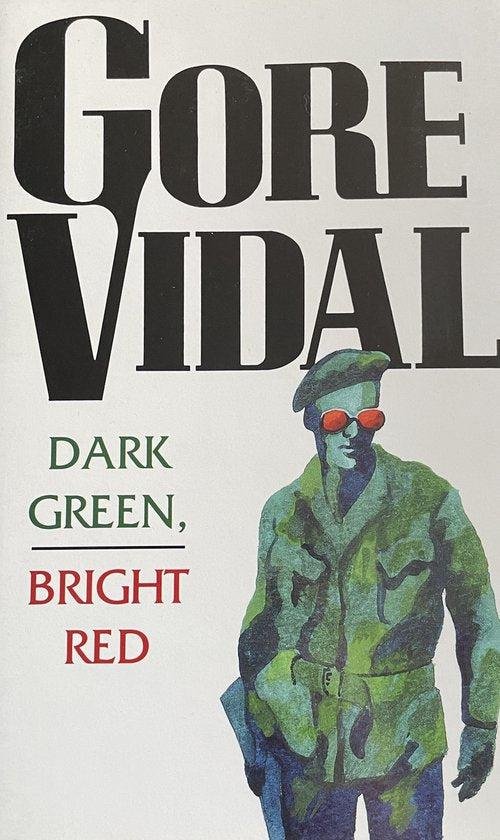  - Dark Green, Bright Red