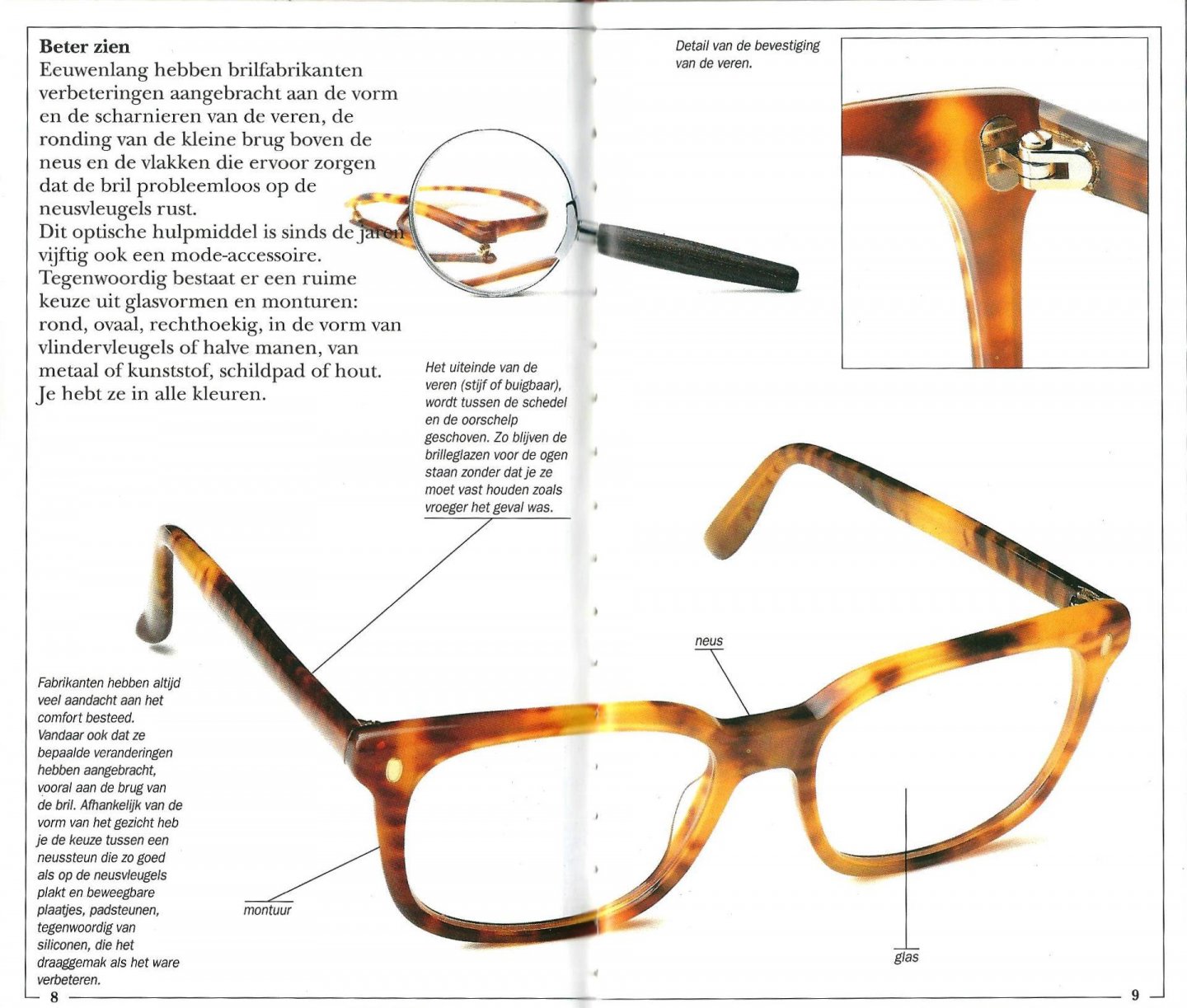Girard, Sylvie - De bril : zijn voorlopers, functie en het modeverschijnsel