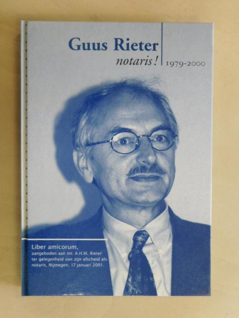 Hekkelman Terheggen & Rieter - Guus Rieter notaris!  1979-2000