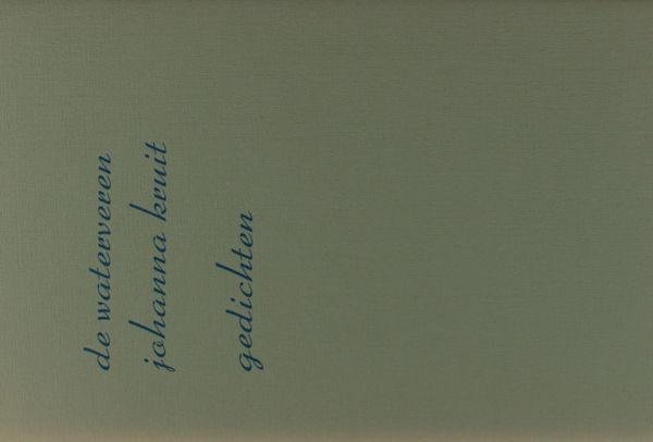 Kruit, Johanna. - De waterveren.
