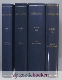 Rutherford, Adam - Pyramidology, set 4 volumes complete --- Volume 1: Elements of Pyramidology, volume 2: The Glory of Christ, volume 3: Co-ordination of The Great Pyramids chronograph Bible Chronology and Archaeology, volume 4: The history of the Great Pyramid,...