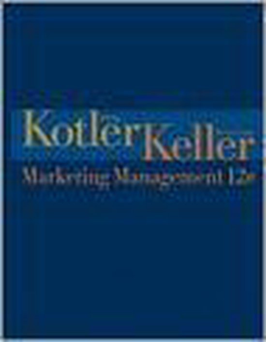 Kevin Keller - Marketing Management