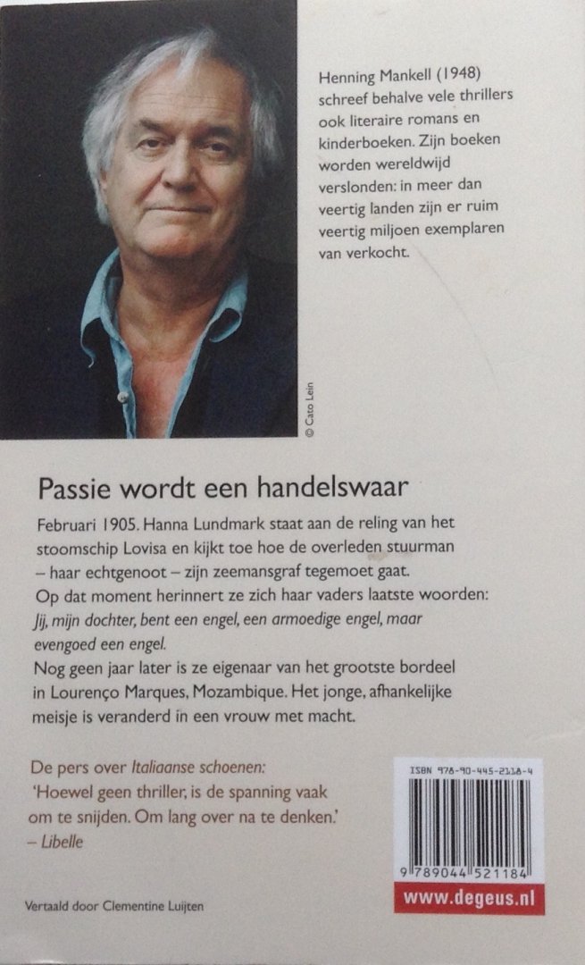 Mankell, Henning - De geschiedenis van een gevallen engel