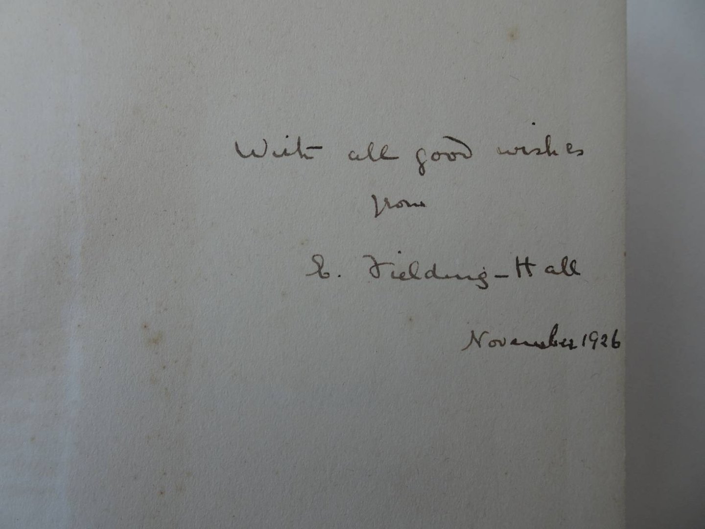 Fielding Hall, H.. - The soul of a people.