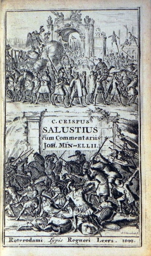 Sallustius Crispus, Gaius - Primus in historia, seu Bellum Catilinarium, et Jugurthinum