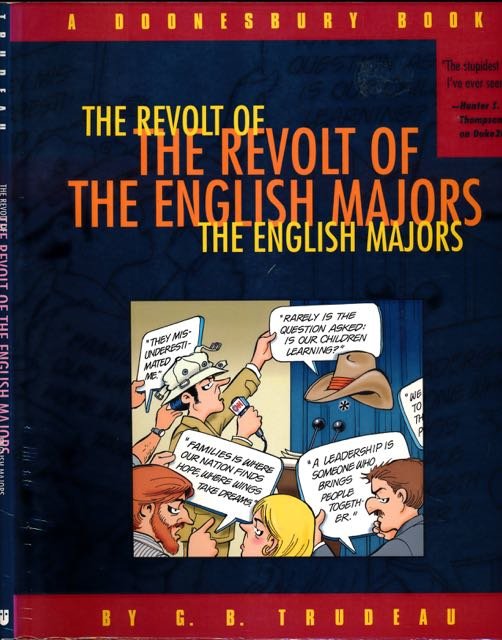 Trudeau, G.B. - The Revolt of the English Majors.