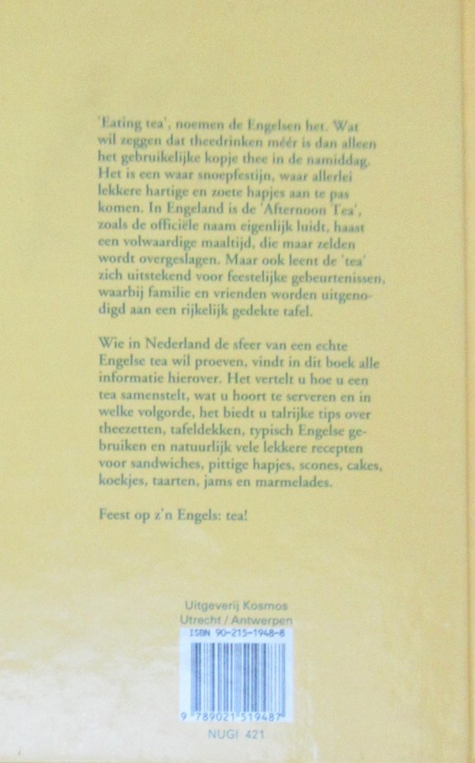 Houte de Lange, ten  Clara - De Engelse tea