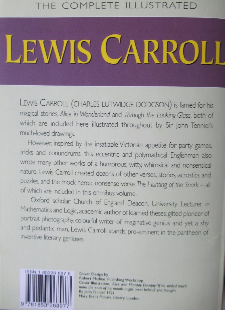 Carroll, Lewis - The complete illustrated Lewis Carroll