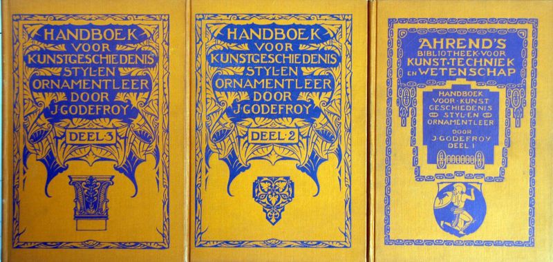 J.Godefroy - Styl- en Ornamentleer,Handboek 3 delen
