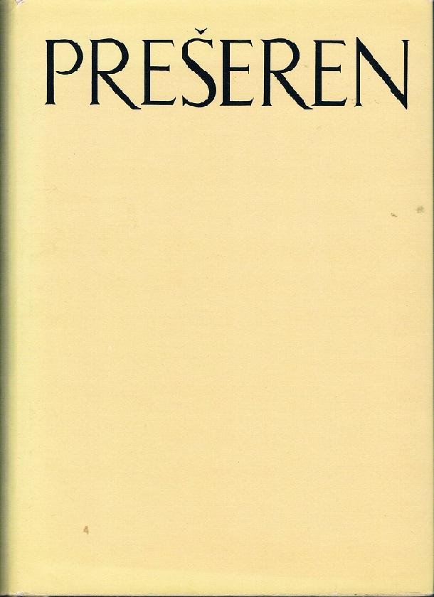 PRESEREN, FRANCE - Poezije in Pisma