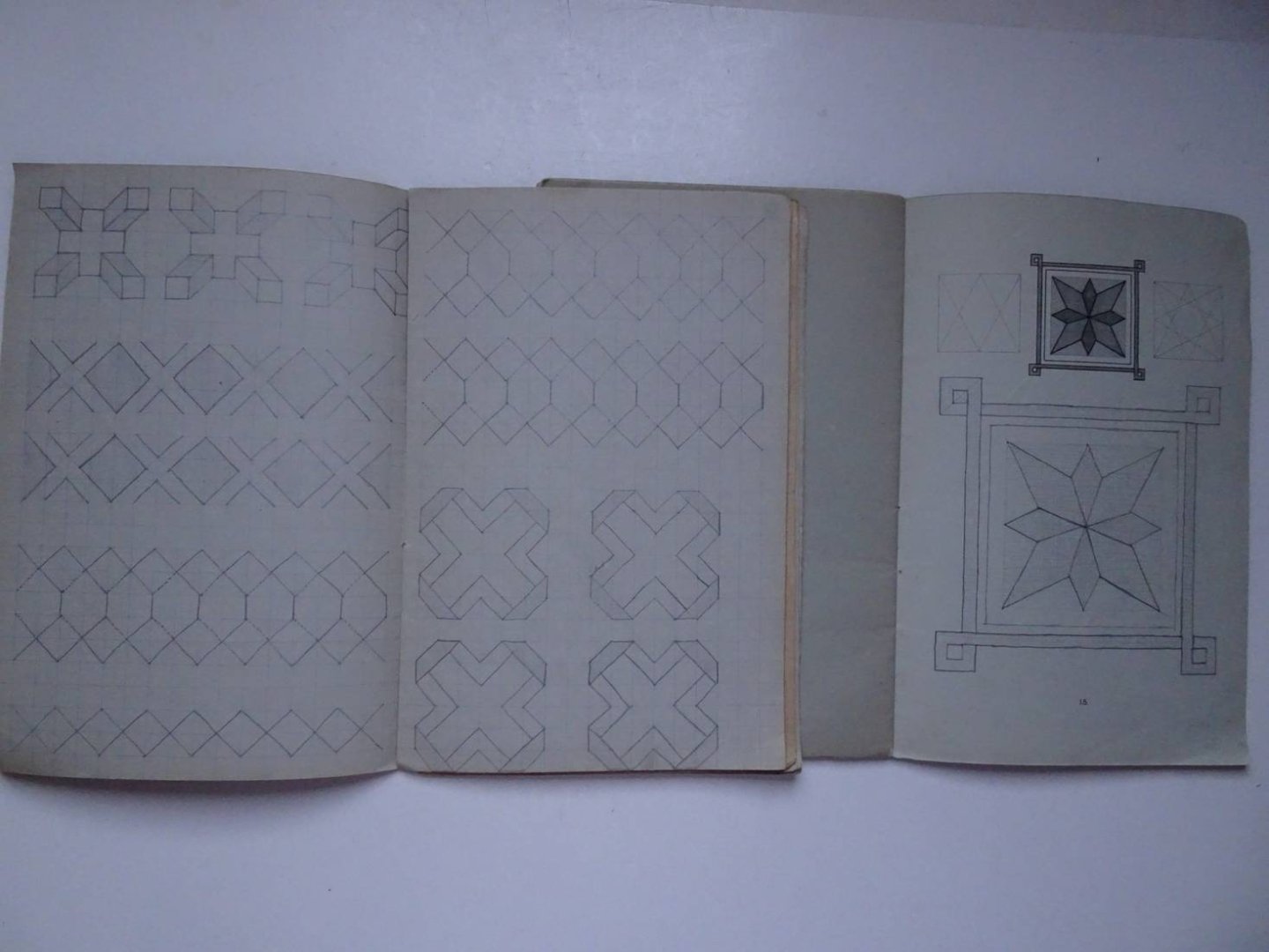 Tempelmans Plat, A.G.J.. - Stuivers teekenschrift voor de Lagere School. No. 1 & 2 + supplement.