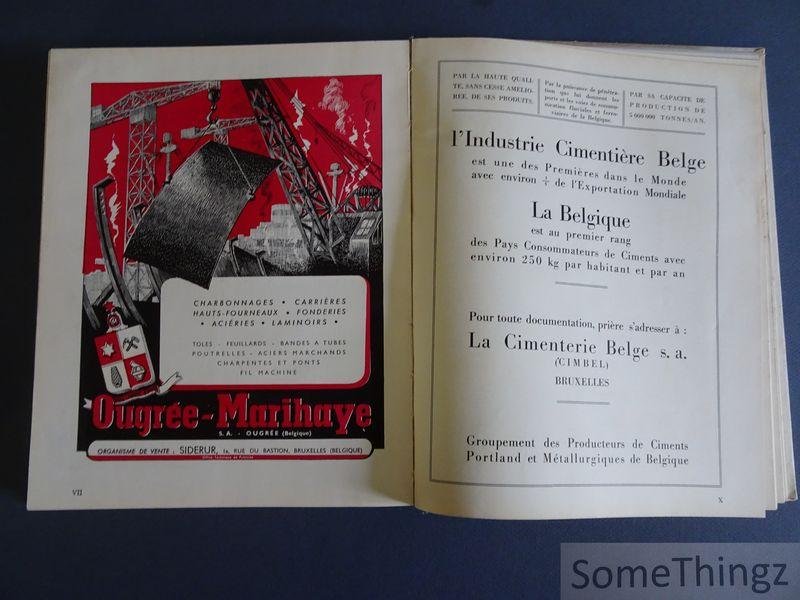 Div. medewerkers. - Jubileum V.I.V. 1928-1948 - Haventechniek: Voordrachten gehouden tijdens en studies ingezonden ter gelegenheid van het Eerste internationaal congres over haventechniek gehouden te Antwerpen 1949 bij de viering van het vierde lustrum van de Vla...
